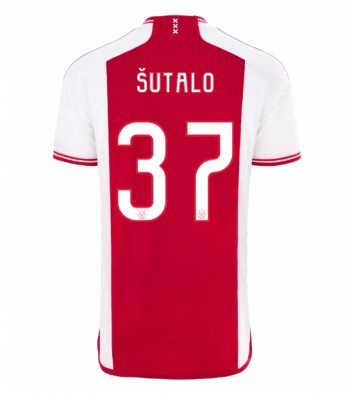 Ajax Josip Sutalo #37 Kotipaita 2023-24 Lyhyet Hihat